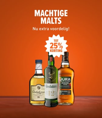 Machtige malt whisky deals nu extra voordelig!